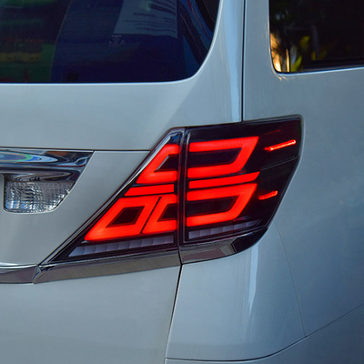Modelo de automóvil Para Toyota Alphard 2007-2013 Sistema de luz de señal de freno LED