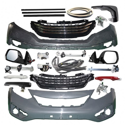 Kit de carrocería de piezas de repuesto de automóviles 100% probado para accesorios de vehículos personalizados dentro del OEM