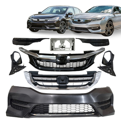 Kit de carrocería de automóviles de Japón Grill de automóviles Fog Light Frame Kit de parachoques delanteros para Honda Accord CR1 CR2