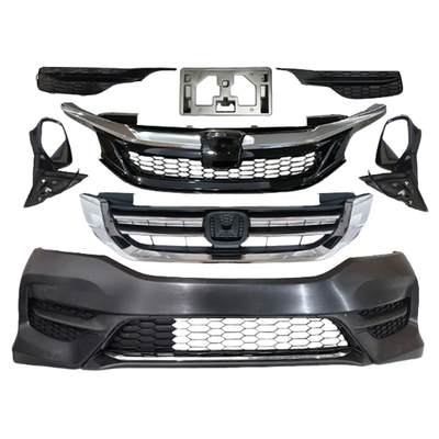Kit de carrocería de automóviles de Japón Grill de automóviles Fog Light Frame Kit de parachoques delanteros para Honda Accord CR1 CR2
