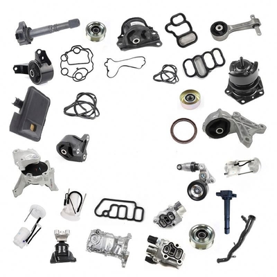 Parte del motor del automóvil original japonés para Nissan Toyota Honda de plástico/aluminio/acero