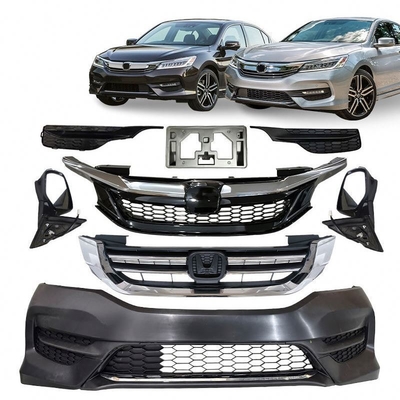 100% de prueba del coche delantero parachoque trasero parachoque cuerpo Kit barra de protección para Honda Accord CR1 CR2