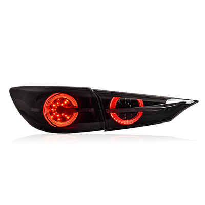 2014-2019 Mazda 3 Axela Luces traseras de led luz de cola Plug and Play Instalación de lámpara de cola