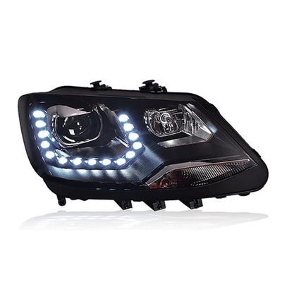 Luzes delanteras con lente LED para Volkswagen Sharan 2012-2019 con tipo de fuente de luz LED