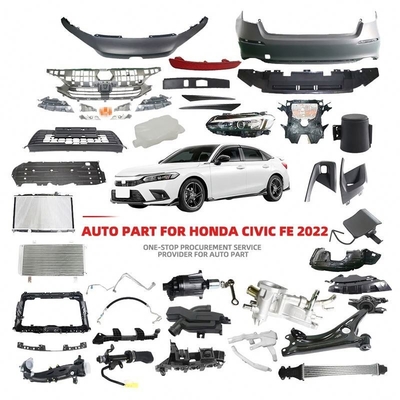 Partes de plástico/aluminio/acero para Honda Civic FE1 FE 11th Gen 2022 2023 100% probado