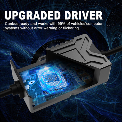 Actualice su coche con una gran potencia de 180W 30000 Lm Super brillante H4 H7 lámparas delanteras LED