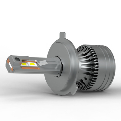 Aluminio 220W 48000Lm de alta potencia Auto H4 faro de conducción del coche H1 H19 faro de conducción bombillas