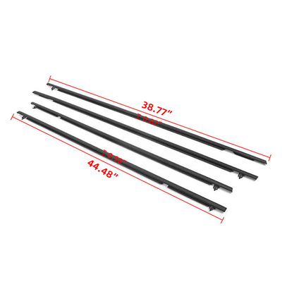 Cinturón de sello de vidrio de ventana de puerta de automóvil duradero para Honda Civic 2006-2011