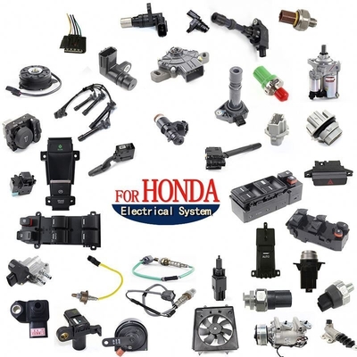 Componentes de alternadores para automóviles Honda, bobinas de encendido y otras partes de sistemas eléctricos de automóviles