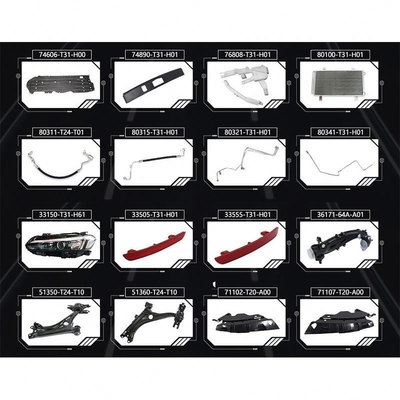 Kits de carrocería de automóviles para Honda Civic Fe 2020 2021 2022 2023 Necesidades de reemplazo/reparación directamente