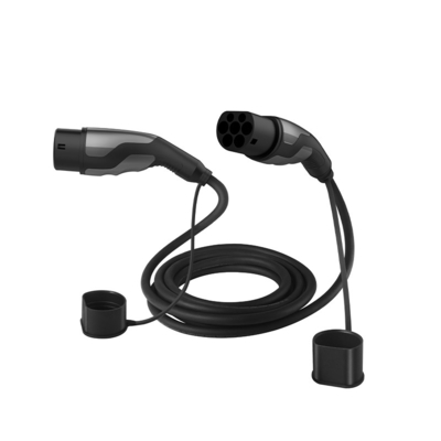 16A Cable de carga de vehículos eléctricos portátil de tipo 2 a tipo 2 para el rango de protección IP54 de -30C a 50C