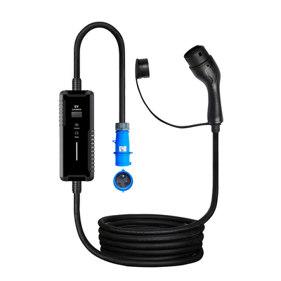 L210xW85xH50 mm ICCB Cargador universal de vehículos eléctricos de 7 kW para toma de corriente de tipo 1 en Europa 220V 250V