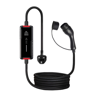 L210xW85xH50 mm ICCB Cargador universal de vehículos eléctricos de 7 kW para toma de corriente de tipo 1 en Europa 220V 250V