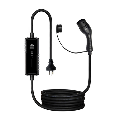L210xW85xH50 mm ICCB Cargador universal de vehículos eléctricos de 7 kW para toma de corriente de tipo 1 en Europa 220V 250V