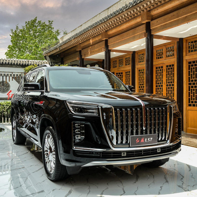 6 asientos Hongqi Ls7 V8 de lujo Gran espacio SUV de alta velocidad Sistema de entretenimiento del coche de combustible de GLP