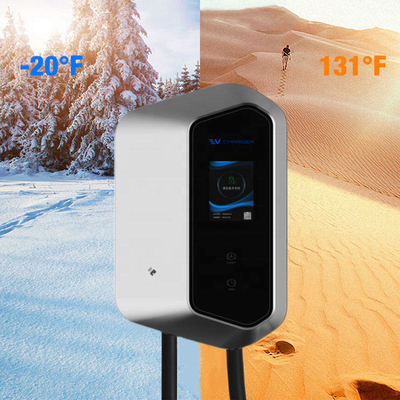 Estación de carga de pared de 110-240V AC EV para la mayoría de los modelos de automóviles y interfaz de tipo 1