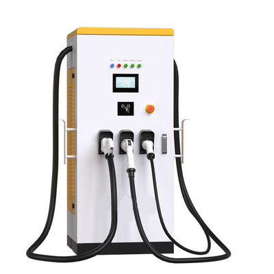 Performance 60Kw Dc Ev Cargador Ccs1/2 Ocpp1.6J Ev Estación de carga con doble arma