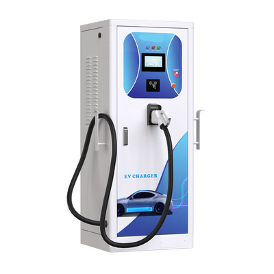 Fabricación de estaciones de carga de cargadores EV integrados de 150A/200A 60Kw Dc con CCS1 CCS2