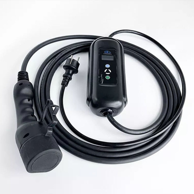 11kW potencia de salida 8A-16A Tipo2 Cable de carga para cargador EV portátil para el hogar