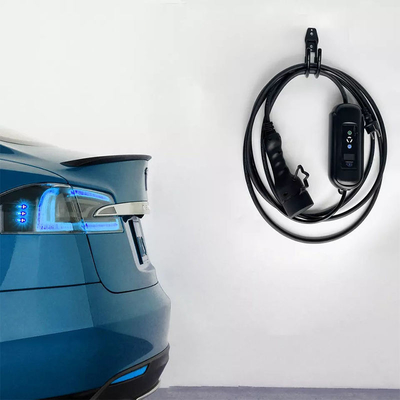11kW potencia de salida 8A-16A Tipo2 Cable de carga para cargador EV portátil para el hogar
