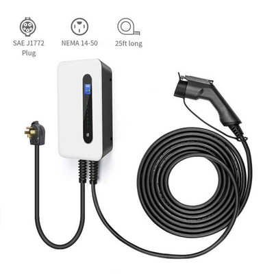 32A cargador de EV montado en la pared con interfaz Tesla estándar Oem Odm Sae J1772 IP 66 clasificado