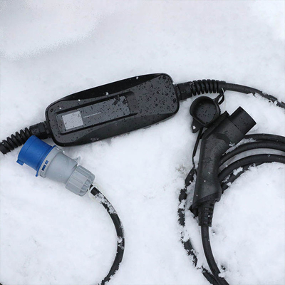 IP 66 Categoría 32A Tipo1/Tipo2 Caja de carga de vehículos eléctricos portátil para vehículos eléctricos