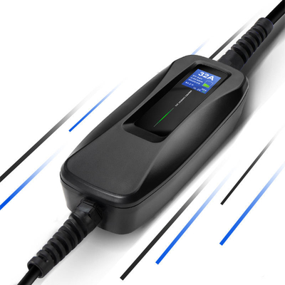 32A Cargador de automóviles eléctricos portátil rápido y fácil para el hogar Resiste la tensión 2000V Clasificación IP IP66